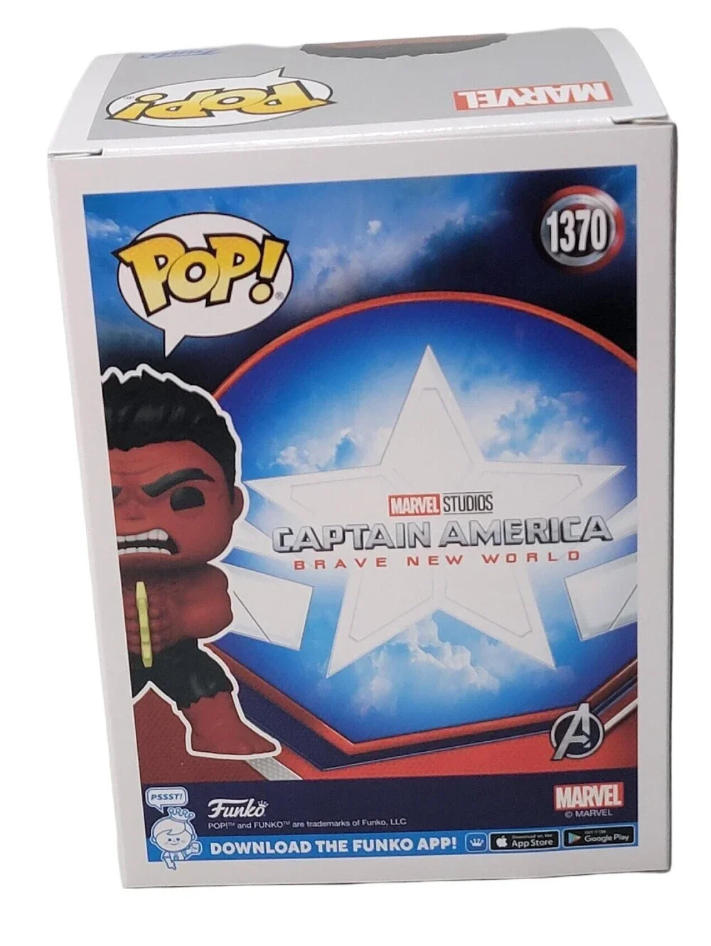 Funko Pop! Red Hulk Captain America Brave New World #1370 MCC Marvel Exclusive